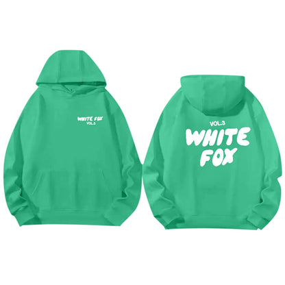 Sweat à Capuche Streetwear Blanc Confortable