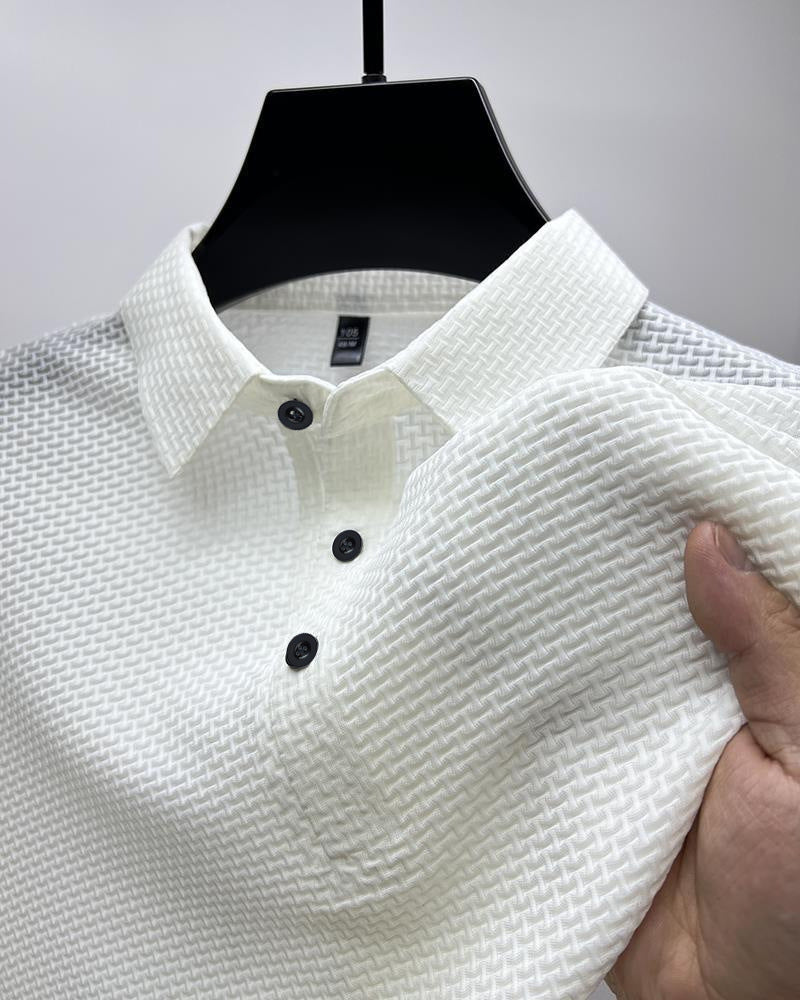Chemise Polo Classique avec Col Amidonné et Coton Doux - BerlinGlamour
