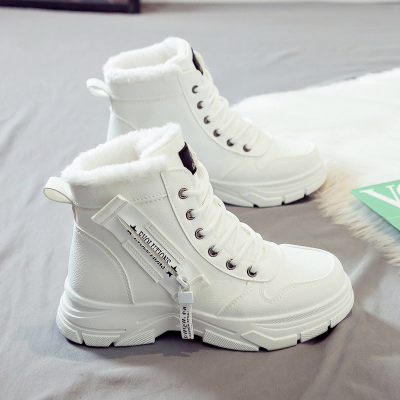 Bottes Femme Hiver Chauffantes à Semelle Antidérapante