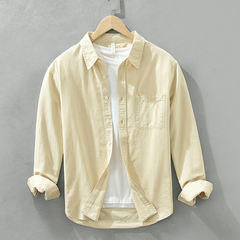Chemise Homme Coton Décontractée et Polyvalente