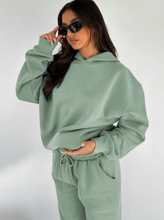 Survêtement Confortable Femme Hoodie et Jogger