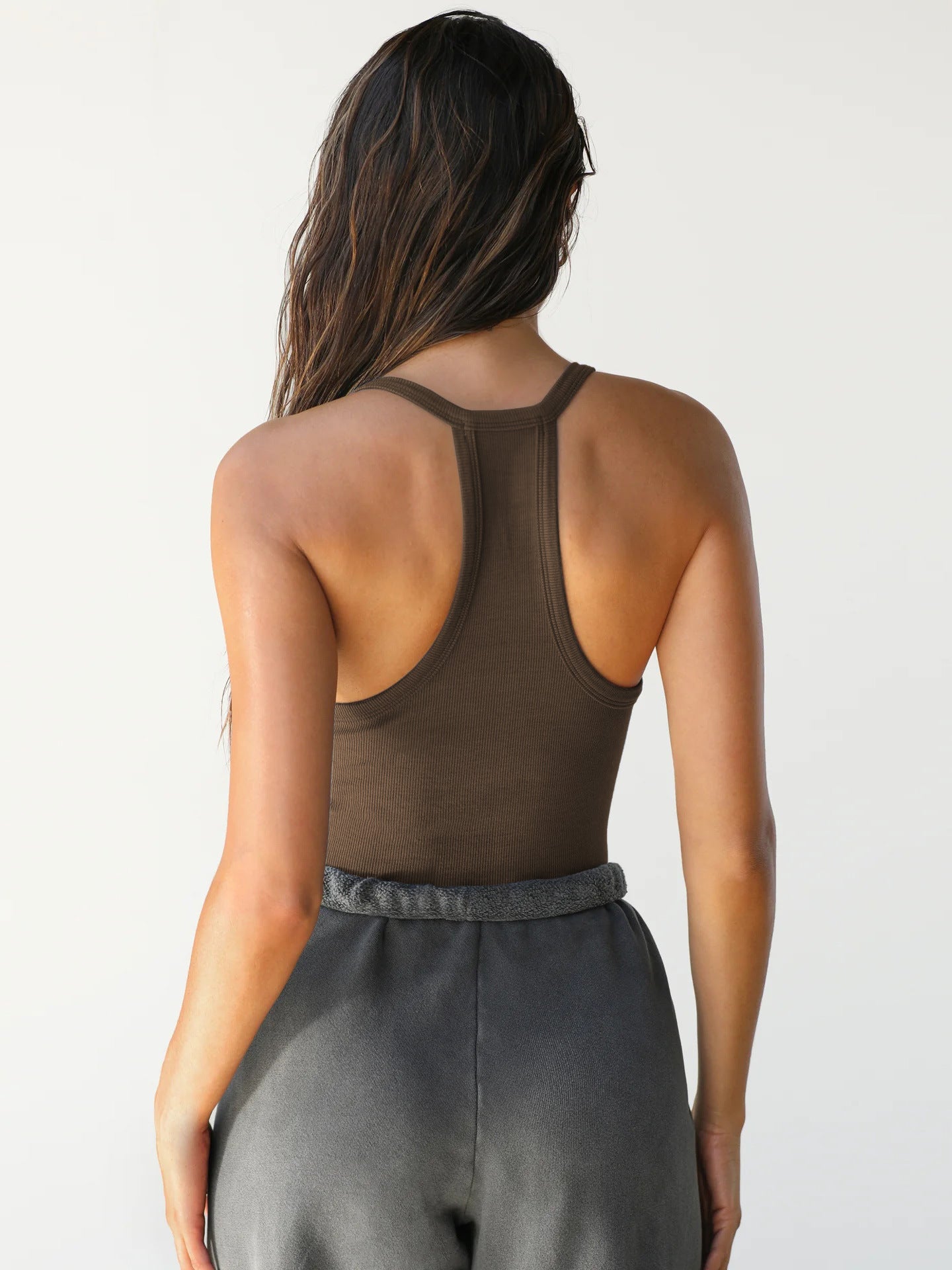 Top Femme Élégant Décolleté Profond