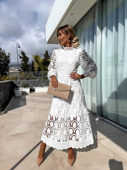 Robe de Soirée Femme Élégante avec Fermeture Éclair Dos - PanierRoyale