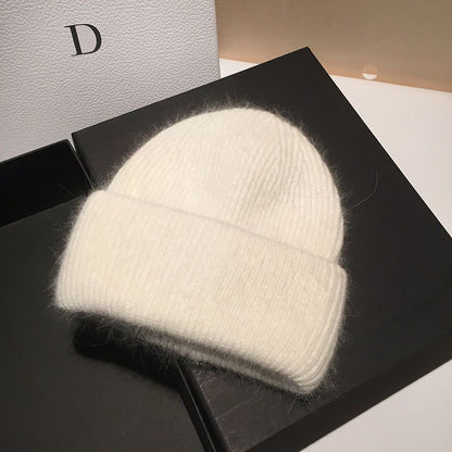 Chapeau Luxe en Fourrure de Lapin