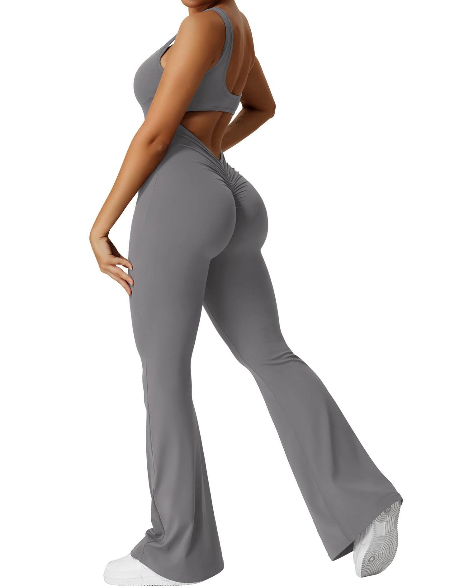 Combinaison Flare Dos Nu Fashion Femme