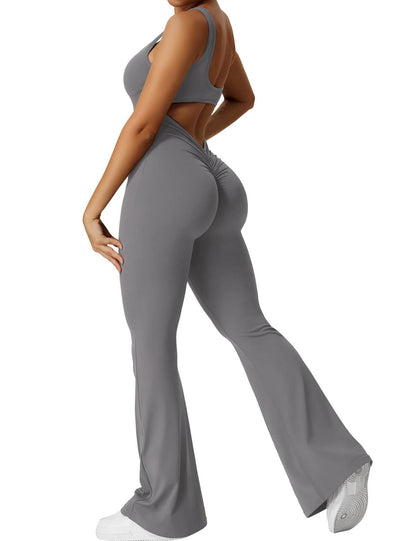 Combinaison Flare Dos Nu Fashion Femme