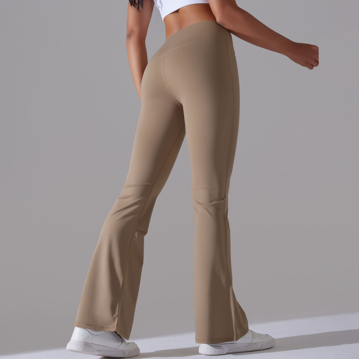 Leggings Sport Élastiques Taille Haute pour Femme