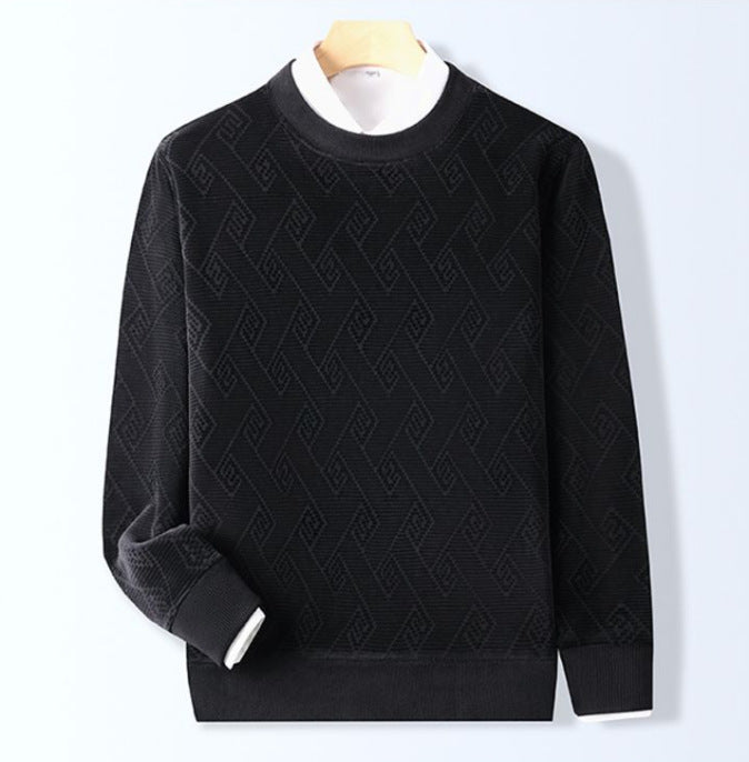 Pull Enfant et Adulte Motif Géométrique Coloré