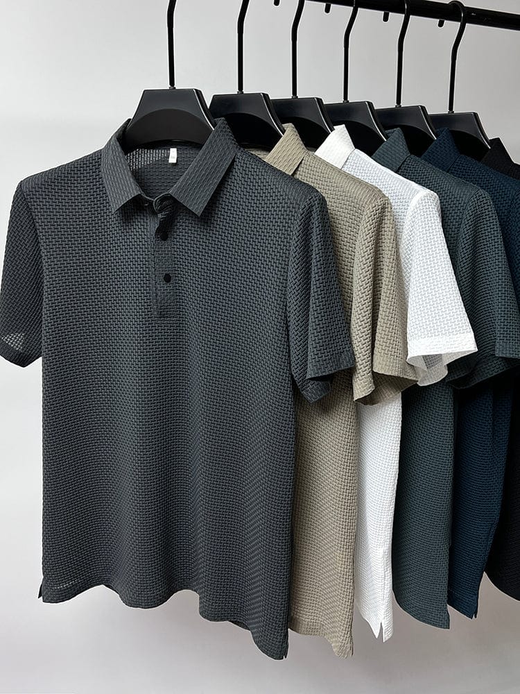 Chemise Polo Homme Mesh Respirant et Léger