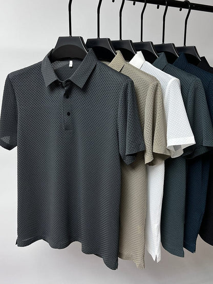Chemise Polo Homme Mesh Respirant et Léger