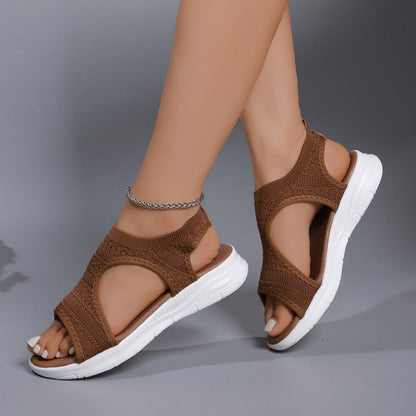 Sandales Femmes Printemps Ouvertes Confortables pour Marcher