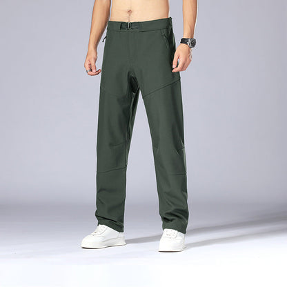 Pantalon de Randonnée Homme Élastique et Respirant avec Poches Zippées