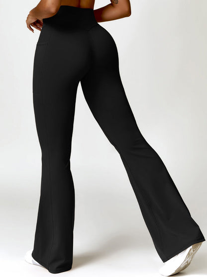 Leggings Haut de Gamme Bootcut avec Poches