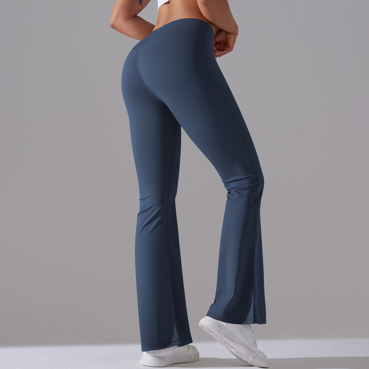 Leggings Sport Élastiques Taille Haute pour Femme