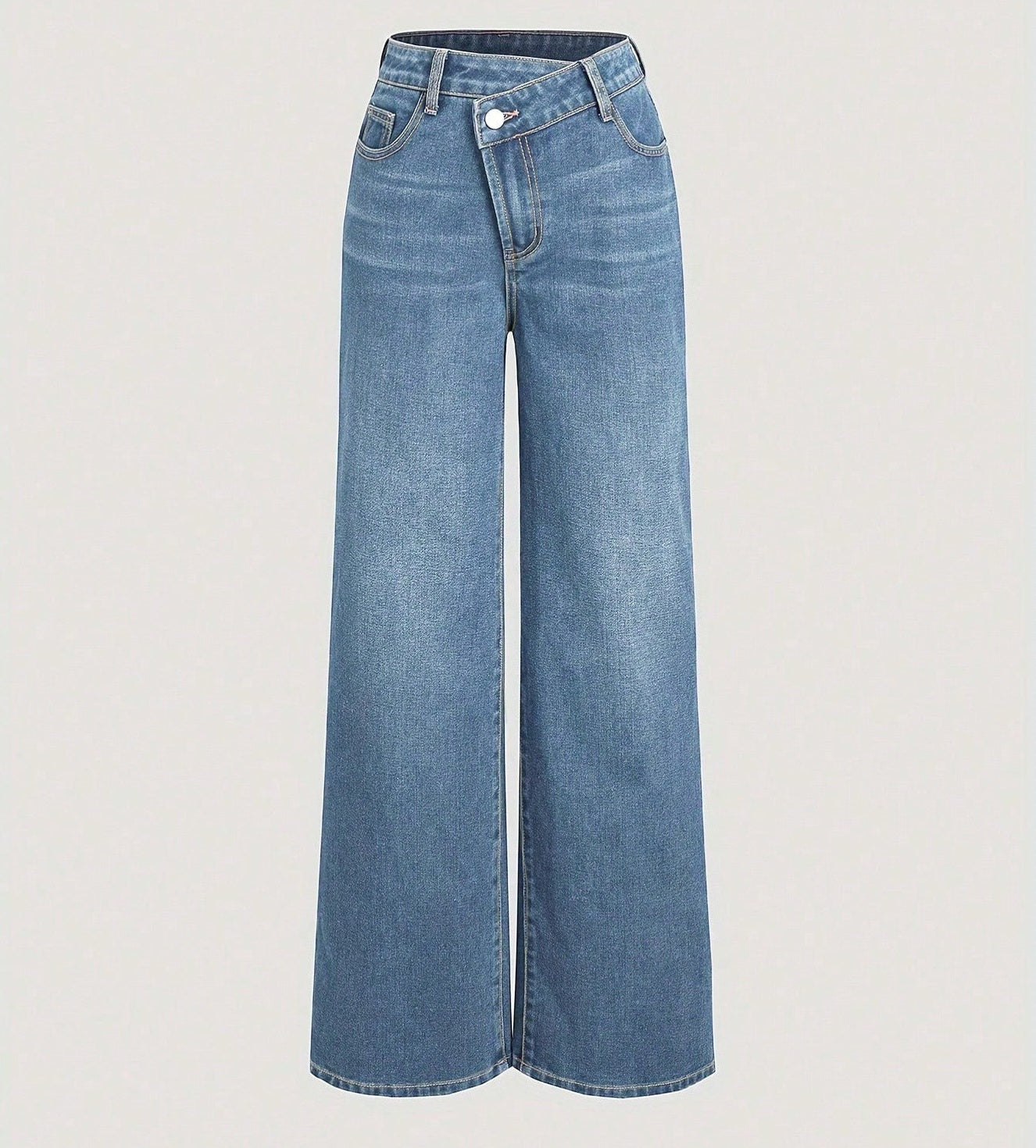 Jean Large Taille Droite Moderne - BerlinGlamour
