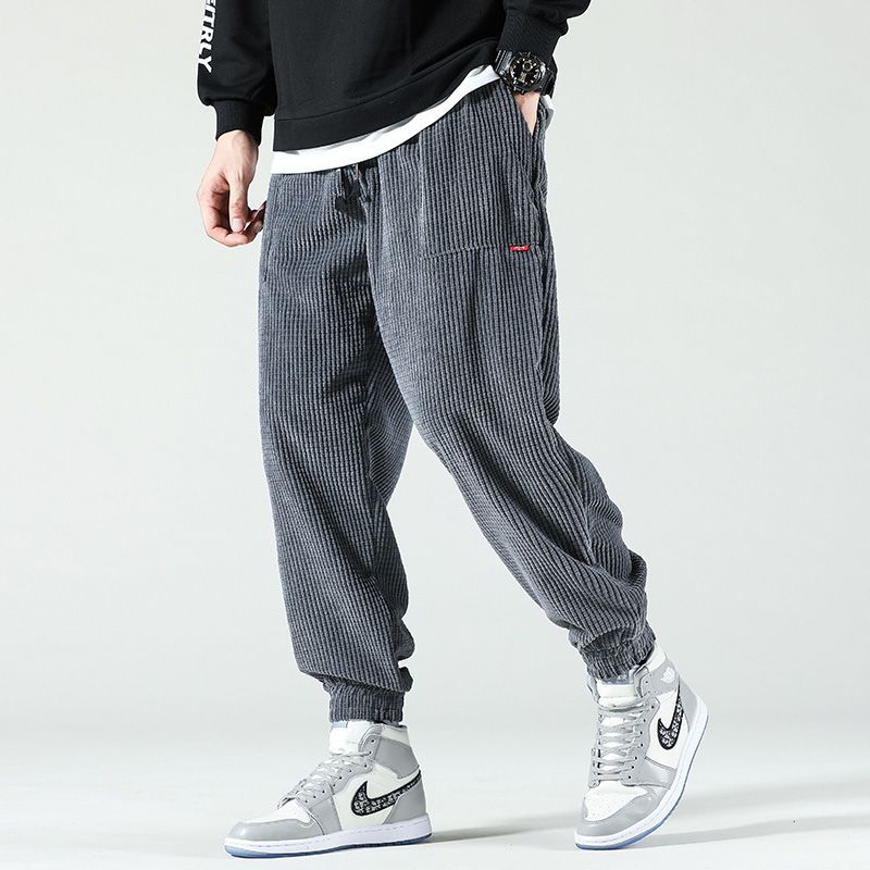 Pantalon de Jogging Corduroy Confortable Homme - BerlinGlamour