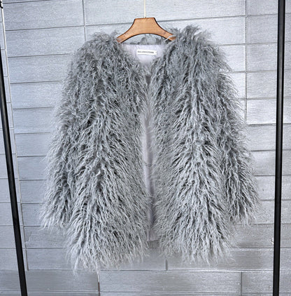 Manteau Femme Hiver Long Noir Élégant - PanierRoyale