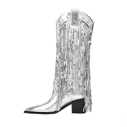 Bottes Femme Élégantes et Chic pour Soirée - PanierRoyale