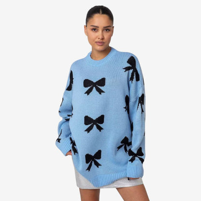 Pull Femme Col Rond Manches Longues Chaud - PanierRoyale