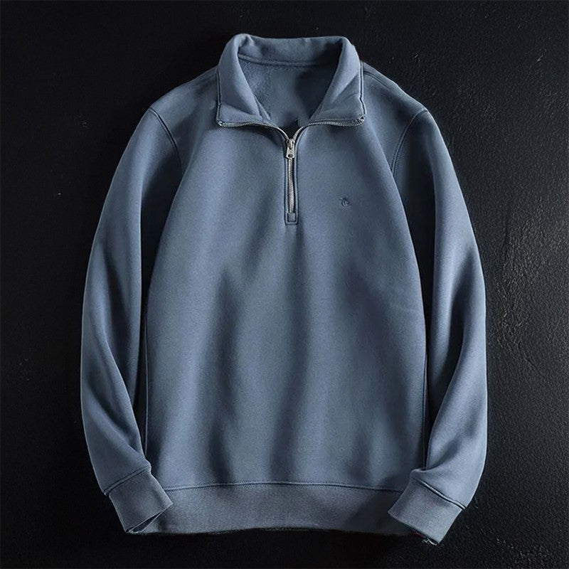 Sweat à capuchon homme oversize zippé