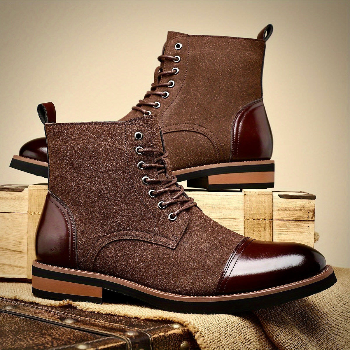 Chaussures Homme Oxford Cuir Noir Élégant