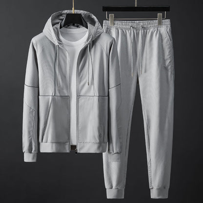 Survêtement Homme Sport Léger et Confort avec Poches Zippées