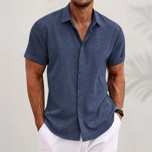 Chemise Homme Été Légère à Manches Courtes - BerlinGlamour