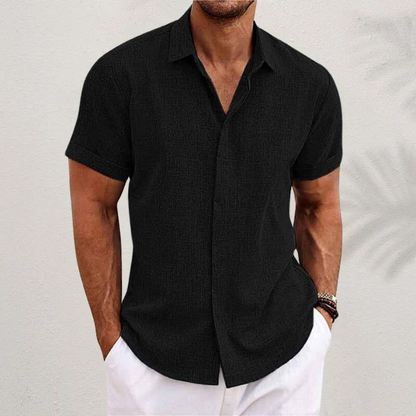 Chemise Homme Été Légère à Manches Courtes