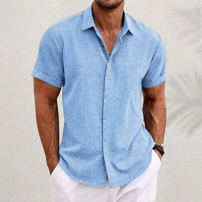 Chemise Homme Lin Élégante et Légère pour Été