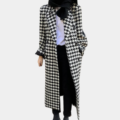 KANI - Manteau d'Hiver à Motif Élégant pour Femmes