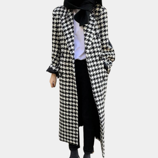 KANI - Manteau d'Hiver à Motif Élégant pour Femmes