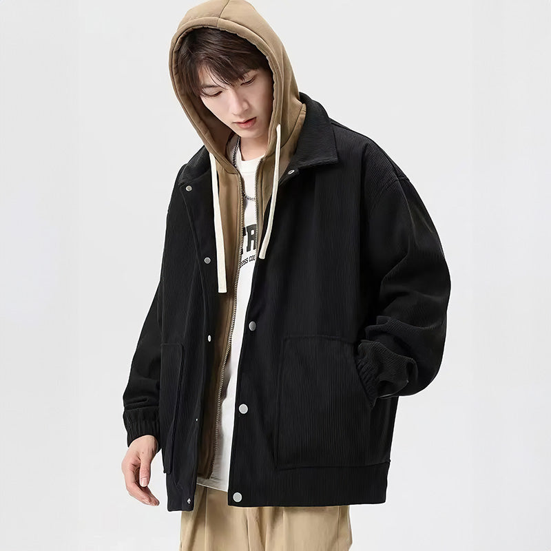 Blouson Homme Hiver Doublé et Chauffant