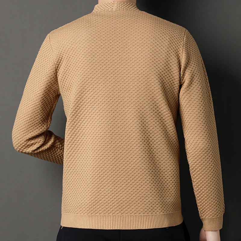 Blazer Homme Jacquard Élégant Motif Discrét