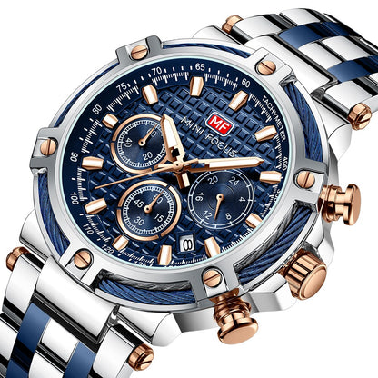 Montre de Plongée Homme Marine Étanche