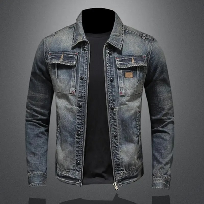 Blouson Jean Classique en Coton