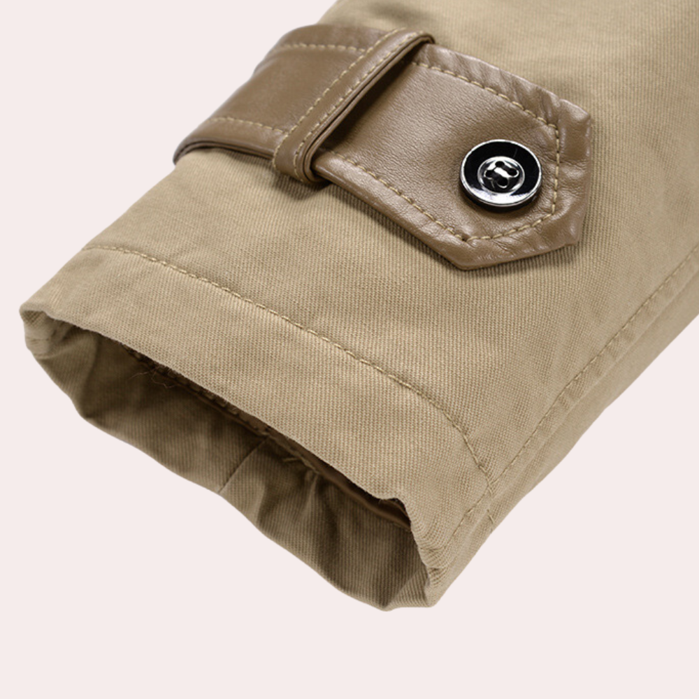 YVAN - Manteau Trench Épais Elégant pour Hommes