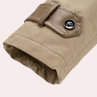 YVAN - Manteau Trench Épais Elégant pour Hommes