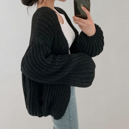 Cardigan Grande Taille Élégant pour Femme