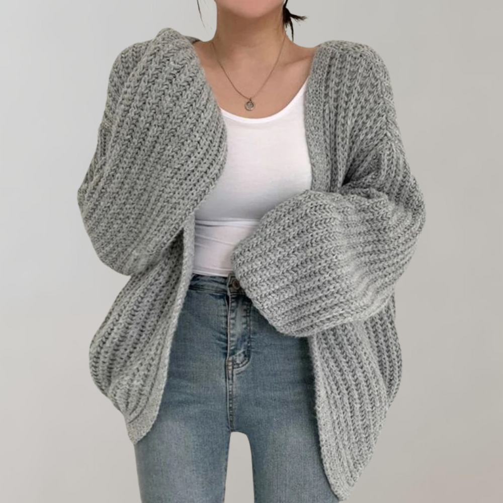 Cardigan Grande Taille Élégant pour Femme