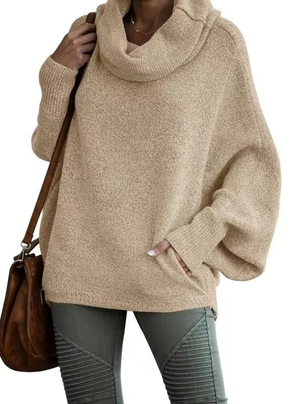 Pull Femme Col Rond Élégant pour Hiver - PanierRoyale