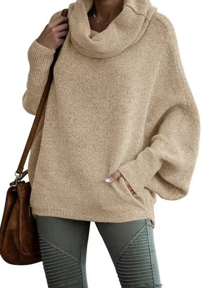 Pull Femme Col Rond Élégant pour Hiver - PanierRoyale