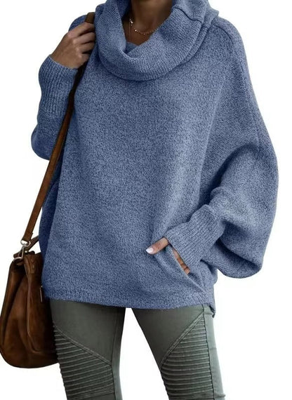 Pull Femme Col Rond Élégant pour Hiver