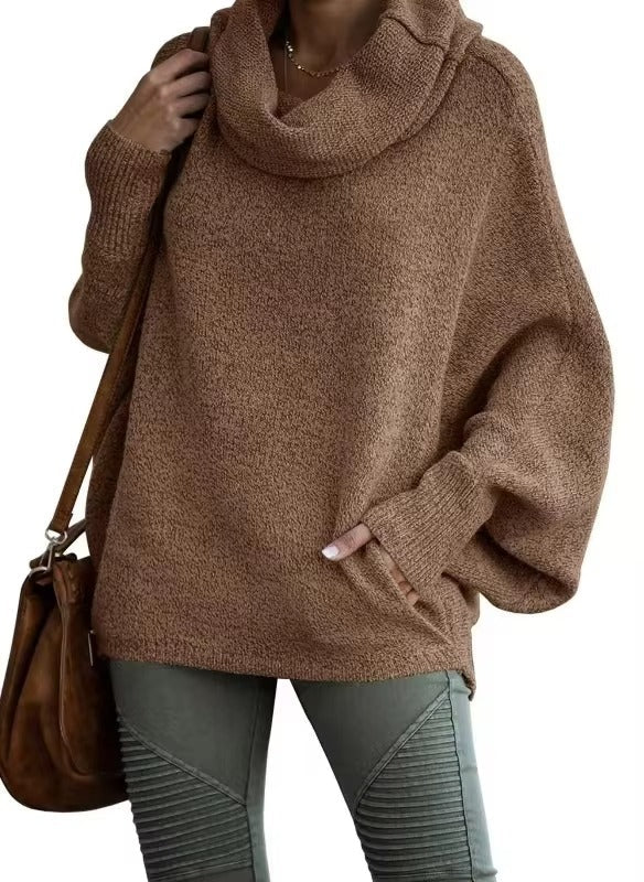 Pull Femme Col Rond Élégant pour Hiver