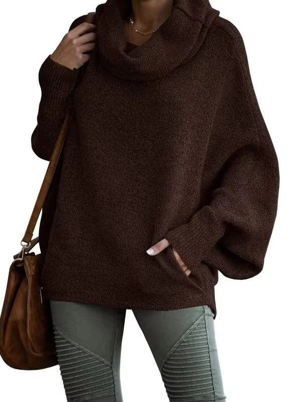 Pull Femme Col Rond Élégant pour Hiver