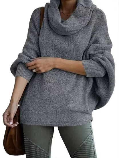 Pull Femme Col Rond Élégant pour Hiver