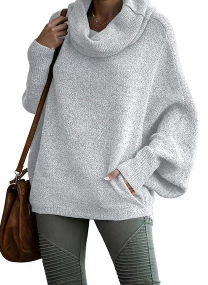 Pull Femme Col Rond Élégant pour Hiver