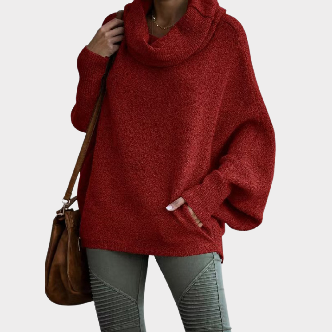 Pull Femme Col Rond Élégant pour Hiver
