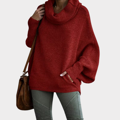 Pull Femme Col Rond Élégant pour Hiver