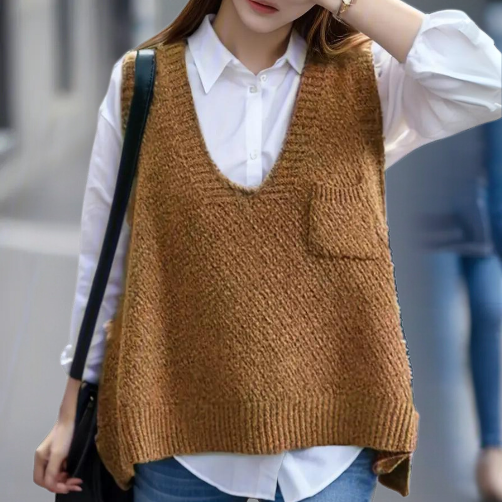 Gilet Tricoté - vue 2