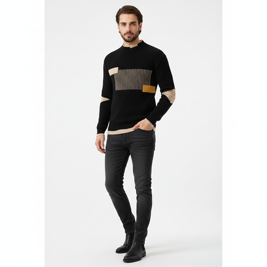 Pull Homme Coton Doux Taille Standard - PanierRoyale